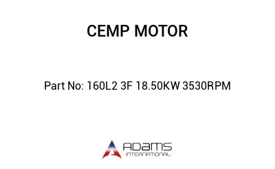 160L2 3F 18.50KW 3530RPM