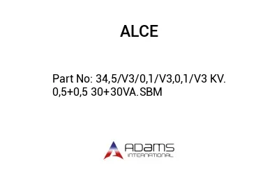 34,5/V3/0,1/V3,0,1/V3 KV. 0,5+0,5 30+30VA.SBM