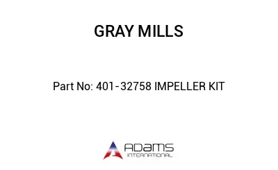 401-32758 IMPELLER KIT