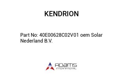 40E00628C02V01 oem Solar Nederland B.V.