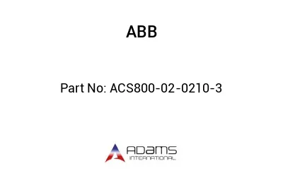 ACS800-02-0210-3
