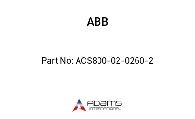 ACS800-02-0260-2