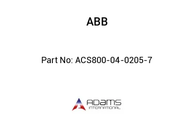 ACS800-04-0205-7