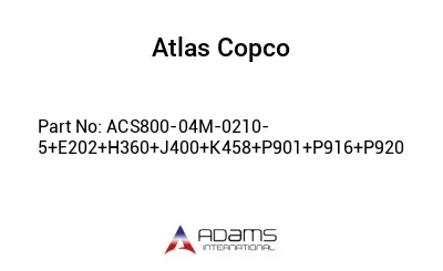 ACS800-04M-0210-5+E202+H360+J400+K458+P901+P916+P920