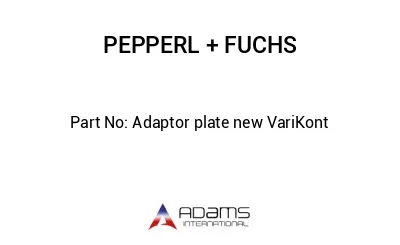 Adaptor plate new VariKont