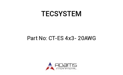 CT-ES 4x3- 20AWG