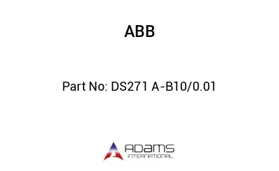 DS271 A-B10/0.01