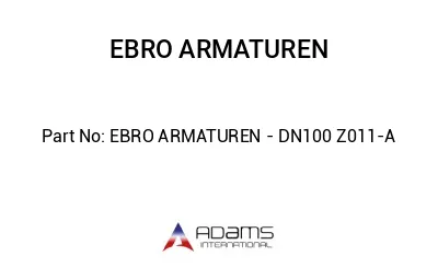 EBRO ARMATUREN - DN100 Z011-A