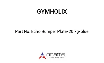 Echo Bumper Plate-20 kg-blue