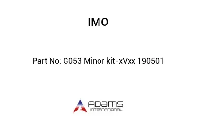 G053 Minor kit-xVxx 190501