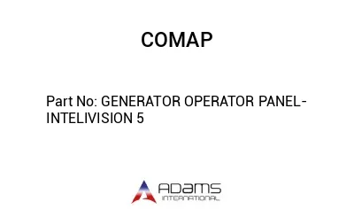 GENERATOR OPERATOR PANEL-INTELIVISION 5