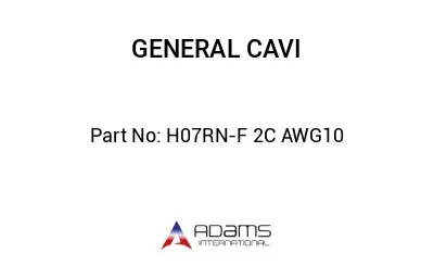 H07RN-F 2C AWG10