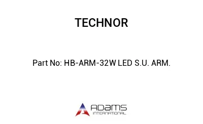 HB-ARM-32W LED S.U. ARM.