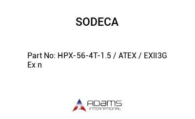 HPX-56-4T-1.5 / ATEX / EXII3G Ex n