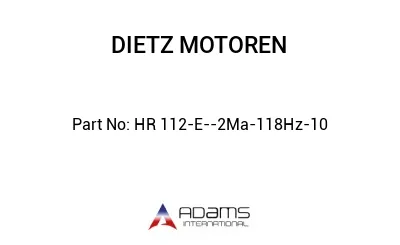 HR 112-E--2Ma-118Hz-10