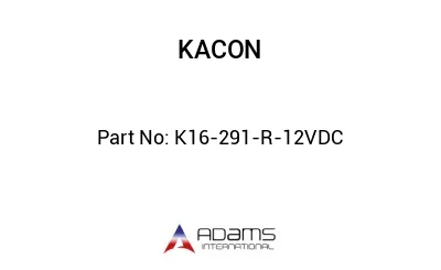 K16-291-R-12VDC