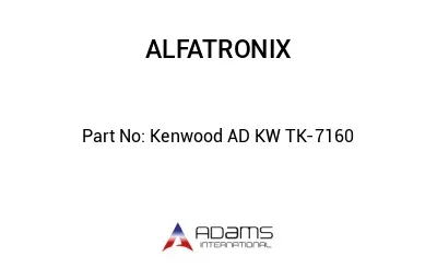 Kenwood AD KW TK-7160