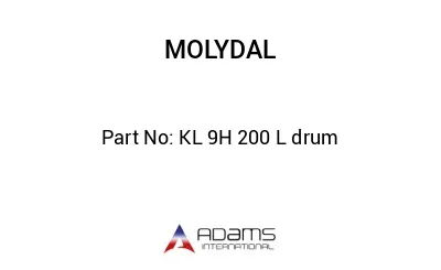 KL 9H 200 L drum