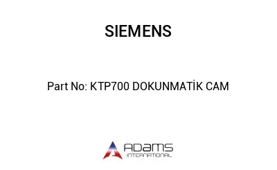 KTP700 DOKUNMATİK CAM