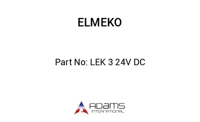 LEK 3 24V DC