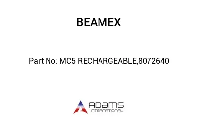 MC5 RECHARGEABLE,8072640