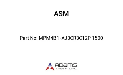 MPM4B1-AJ3CR3C12P 1500