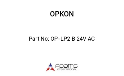 OP-LP2 B 24V AC