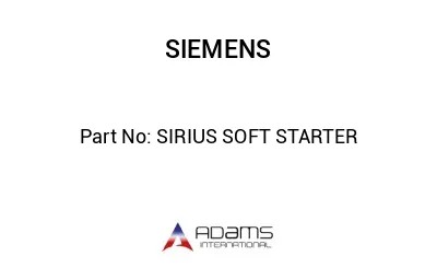 SIRIUS SOFT STARTER