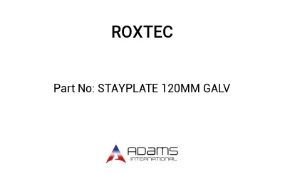 STAYPLATE 120MM GALV