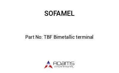 TBF Bimetallic terminal