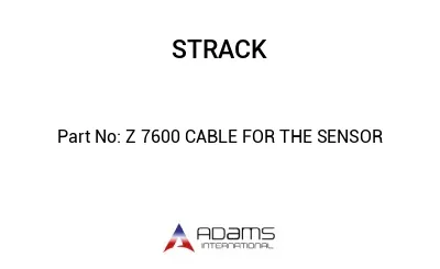 Z 7600 CABLE FOR THE SENSOR